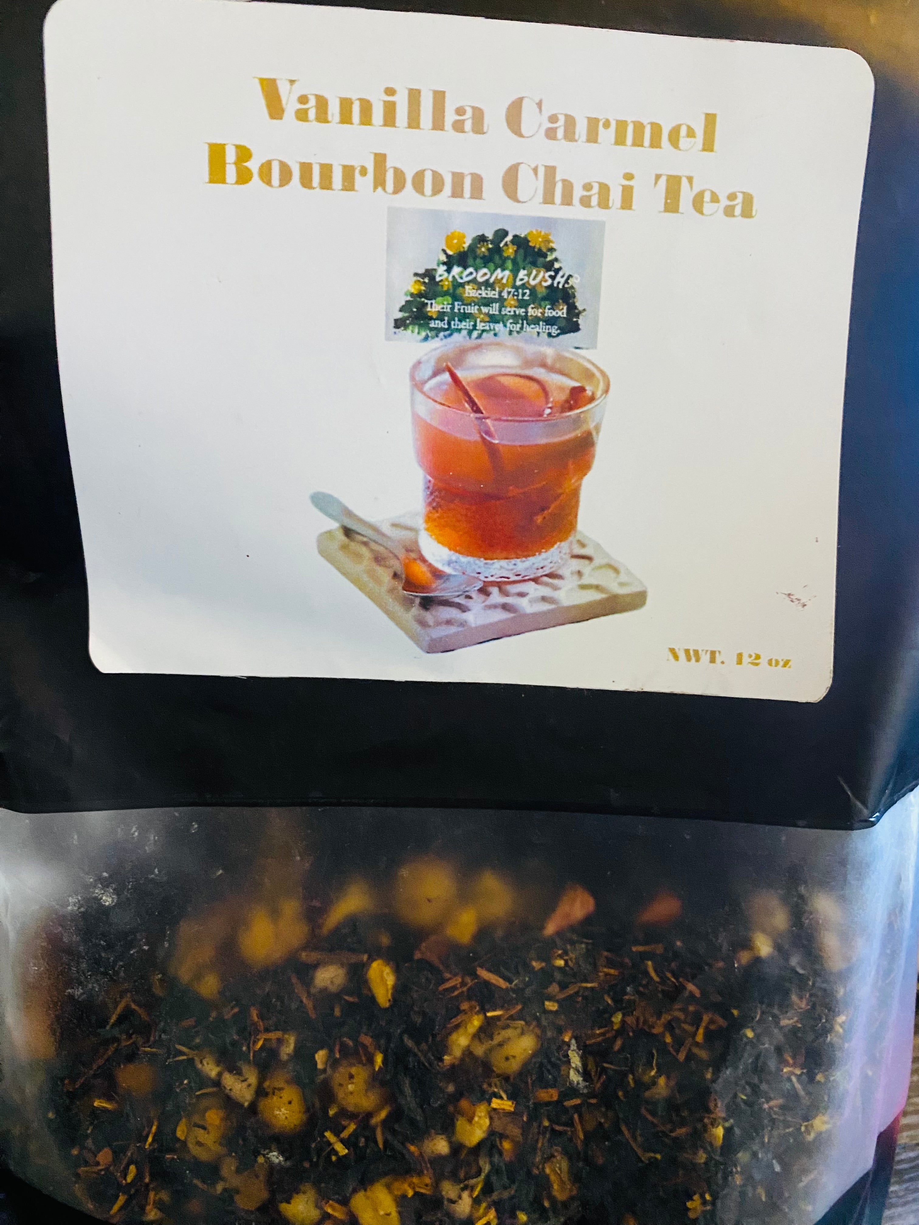 Vanilla Carmel Bourbon Chai Tea